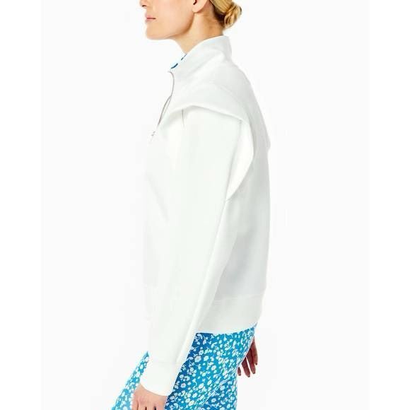 NWT Addison Bay Poplar Pullover In White & Blue Size Large - Picture 10 of 13